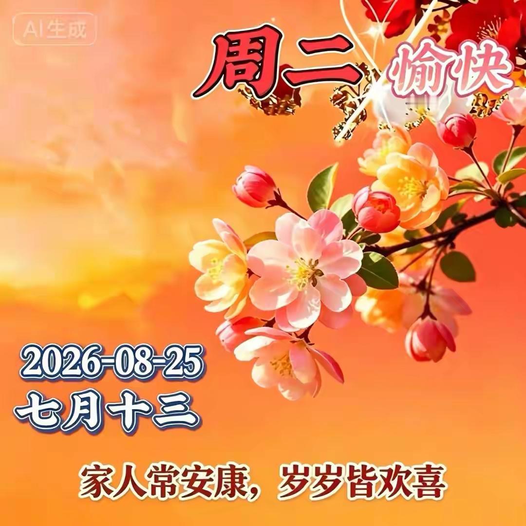 崭新周二开启，忙碌的生活里，我们总被琐碎压力裹挟，身心时常疲惫🌤
 
一句简单