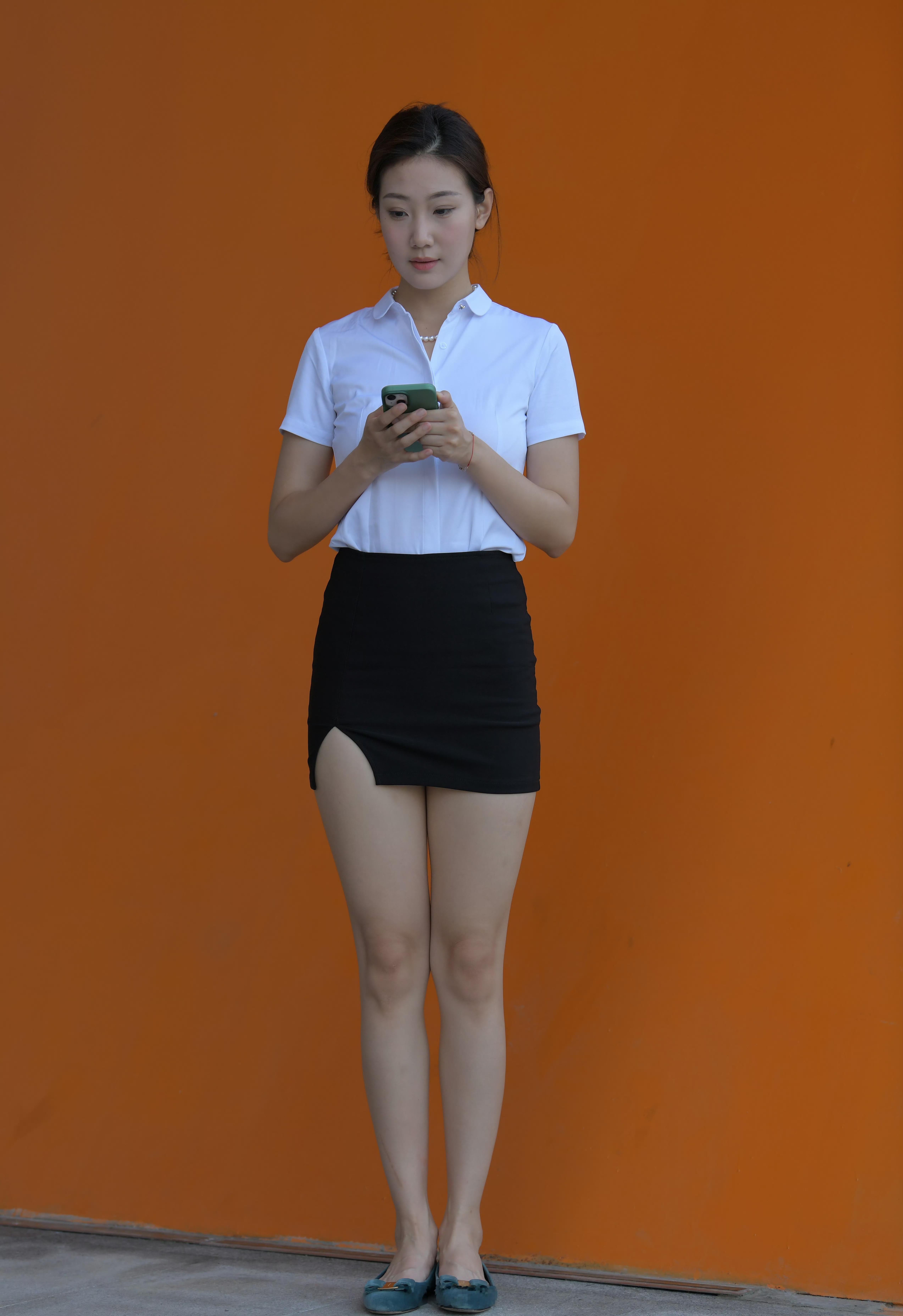 穿正装的女孩子有点飒 ​​​