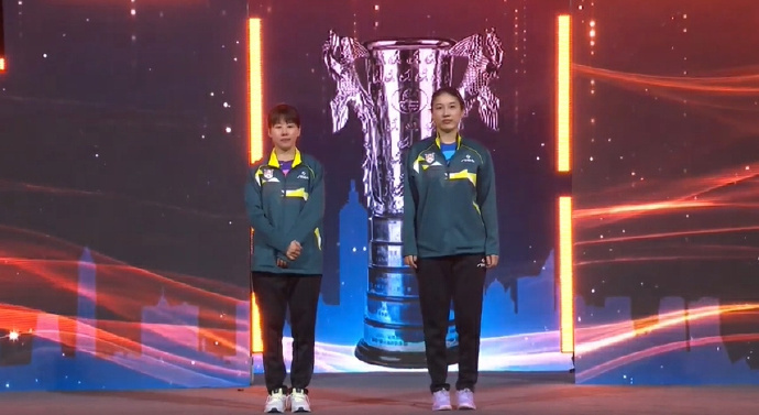 陈幸同单打MVP，钱天一双打MVP，迪士尼小分队爱情事业双丰收的俩人🎉 