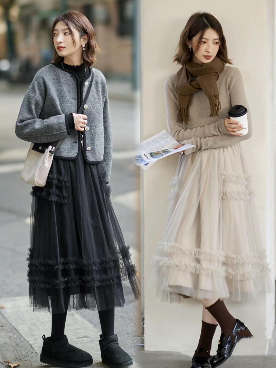 秋冬爱上“轻复古”穿搭，时髦大方还惹眼，照着穿美出新高度
轻复古穿搭是一种时尚且