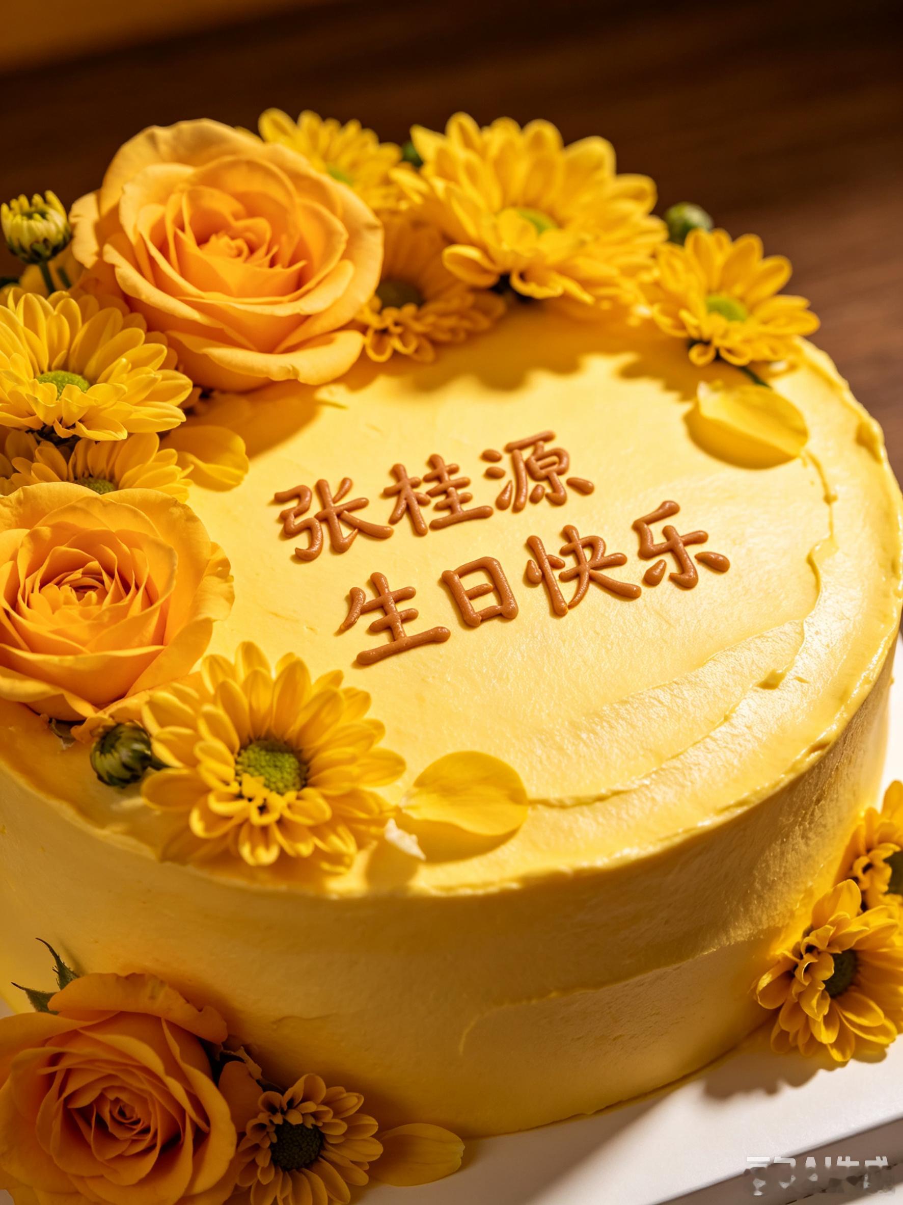 张桂源的蛋糕谁懂啊！张桂源的蛋糕真的自带故事感😭从前偷偷委屈掉眼泪，现在被满场