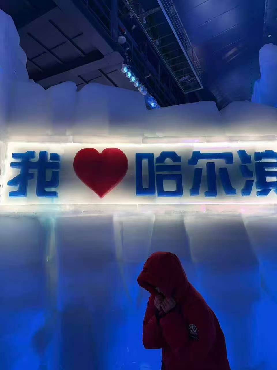 宁艺卓回老家了宁艺卓回老家哈尔滨了 宁宁回老家看冰雕了！ 宁艺卓