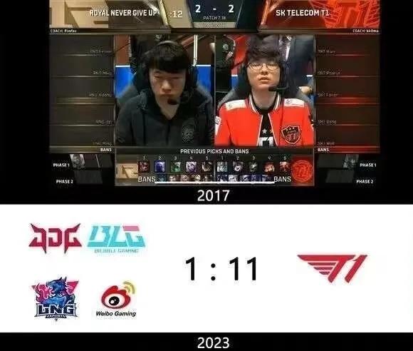 所以在BLG淘汰GEN以及JDG淘汰KT时我们是不是还在做梦“LPL包揽四强”的
