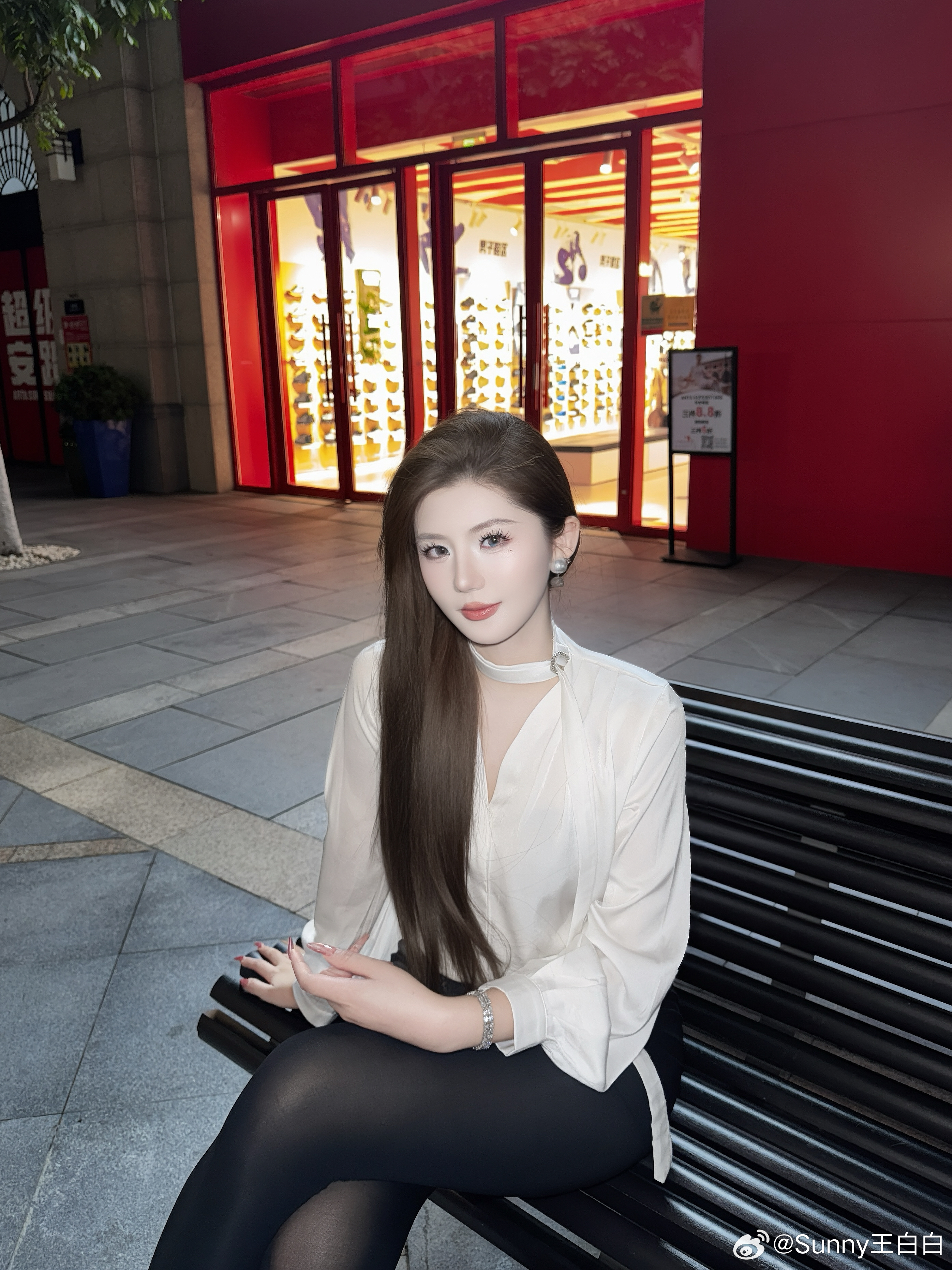 哈咯 好久不见啦～微胖御姐穿搭 佛山·佛罗伦萨小镇(广佛名品奥特莱斯)