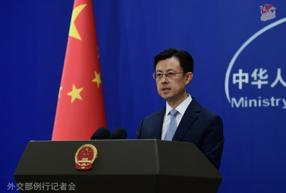 【一名美国女性被指在中国官员授意下监视赖清德之子，外交部回应】据外交部网站消息，