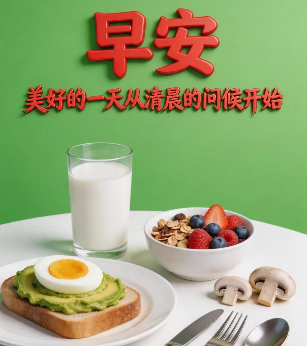 今日打卡早安心语