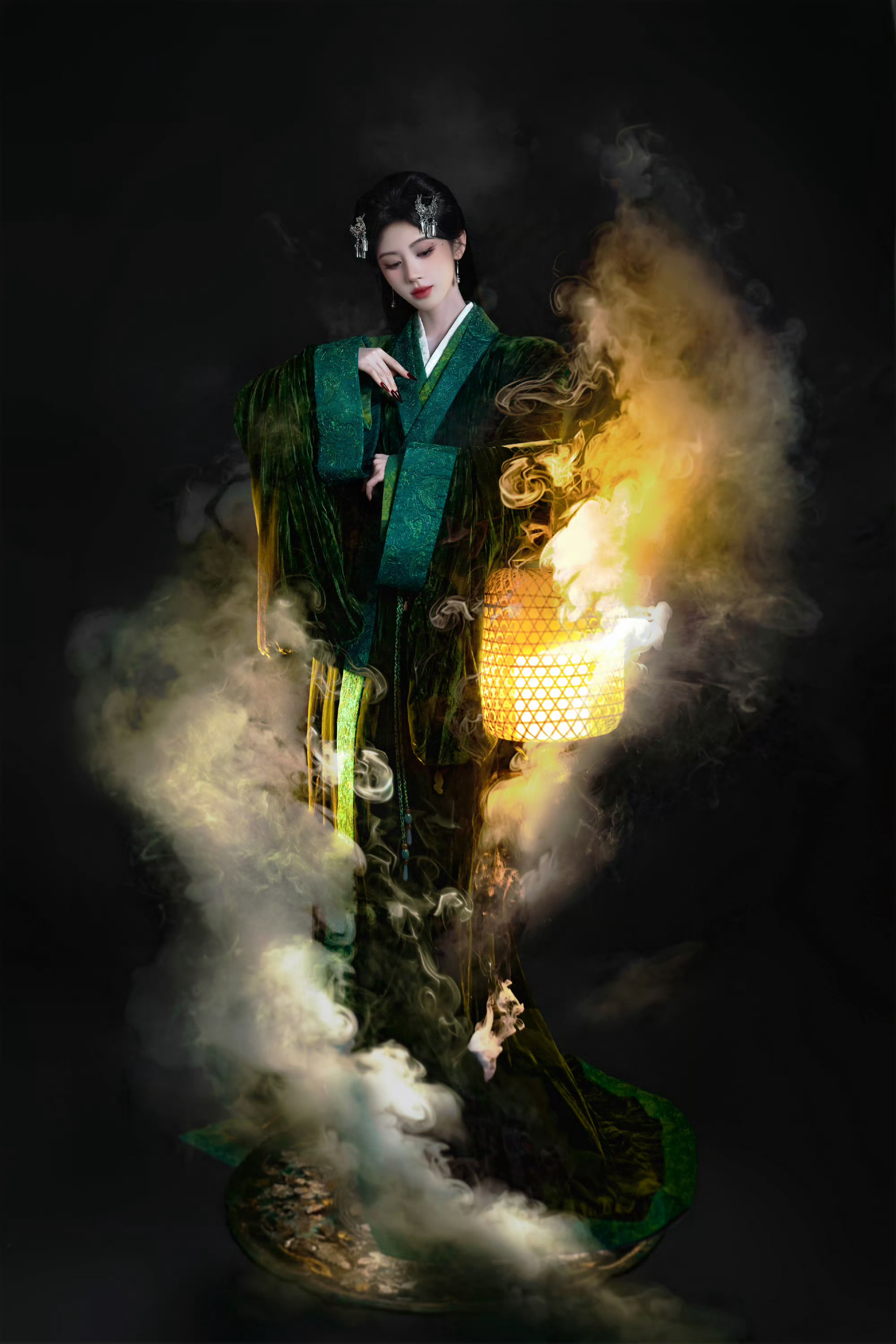 鞠婧祎青影入画鞠婧祎笑间狐眸鞠婧祎青影入画，好美，好好好 