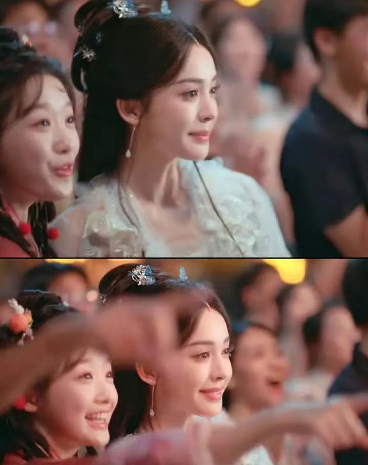 娜扎的嫦娥造型，美貌真的很在线，太漂亮了！ ​​​