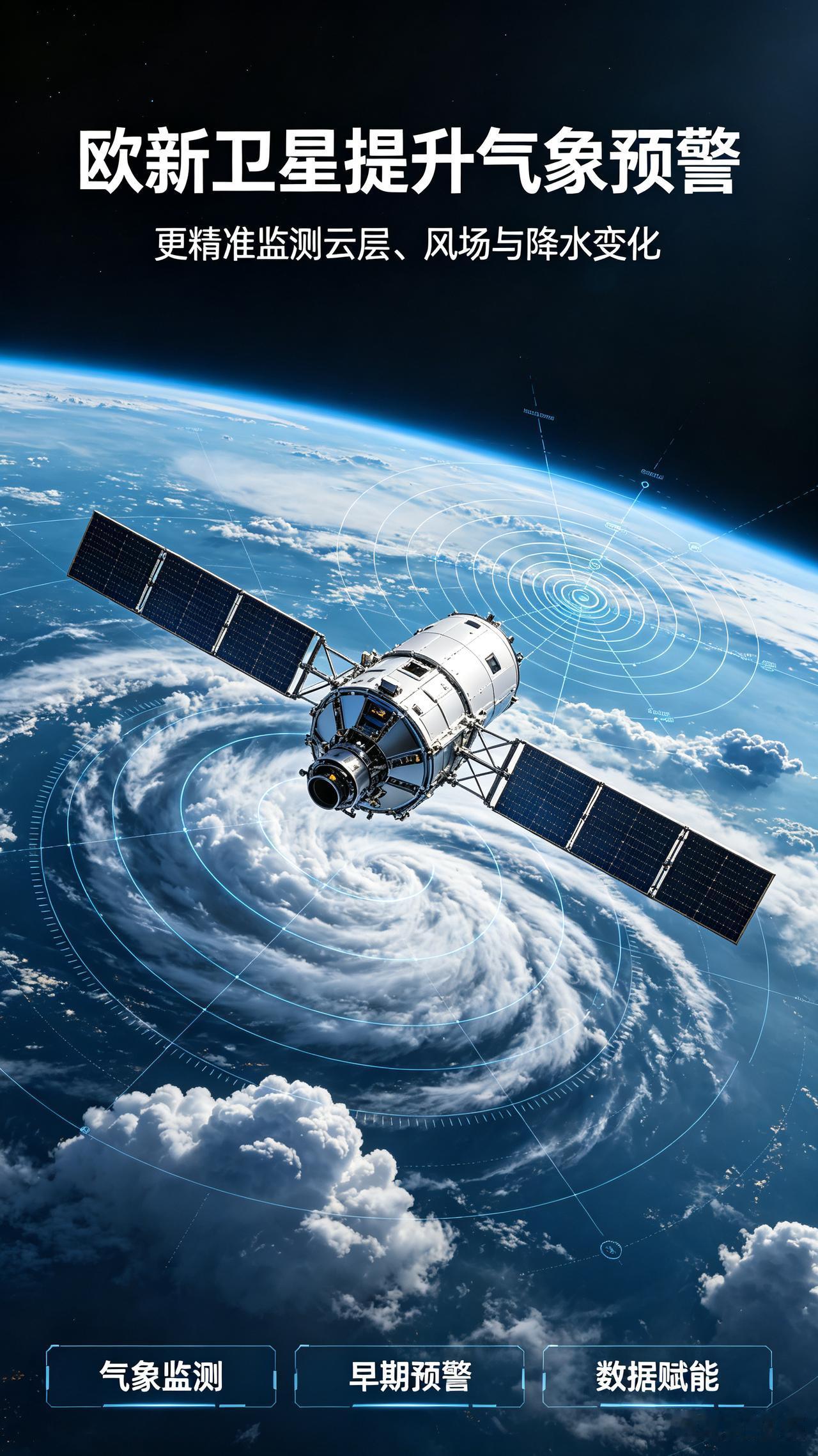 国际前沿科技简讯当地时间8月27日，卫星发射动态 气象卫星图 欧洲航天局第三代气
