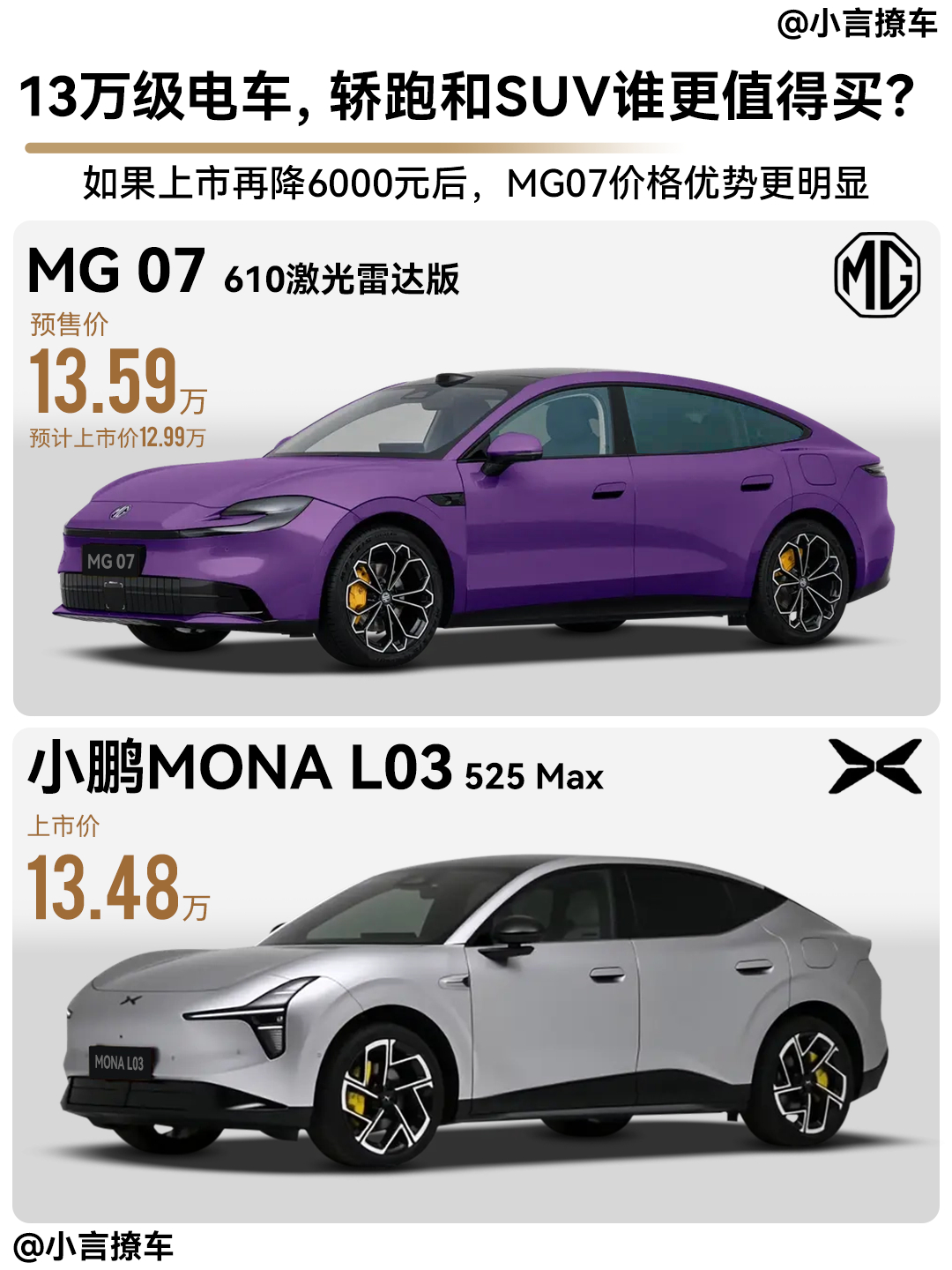 现在选13万级纯电SUV，不能只盯着纸面参数了，大家更看重综合实用性。已开启预售