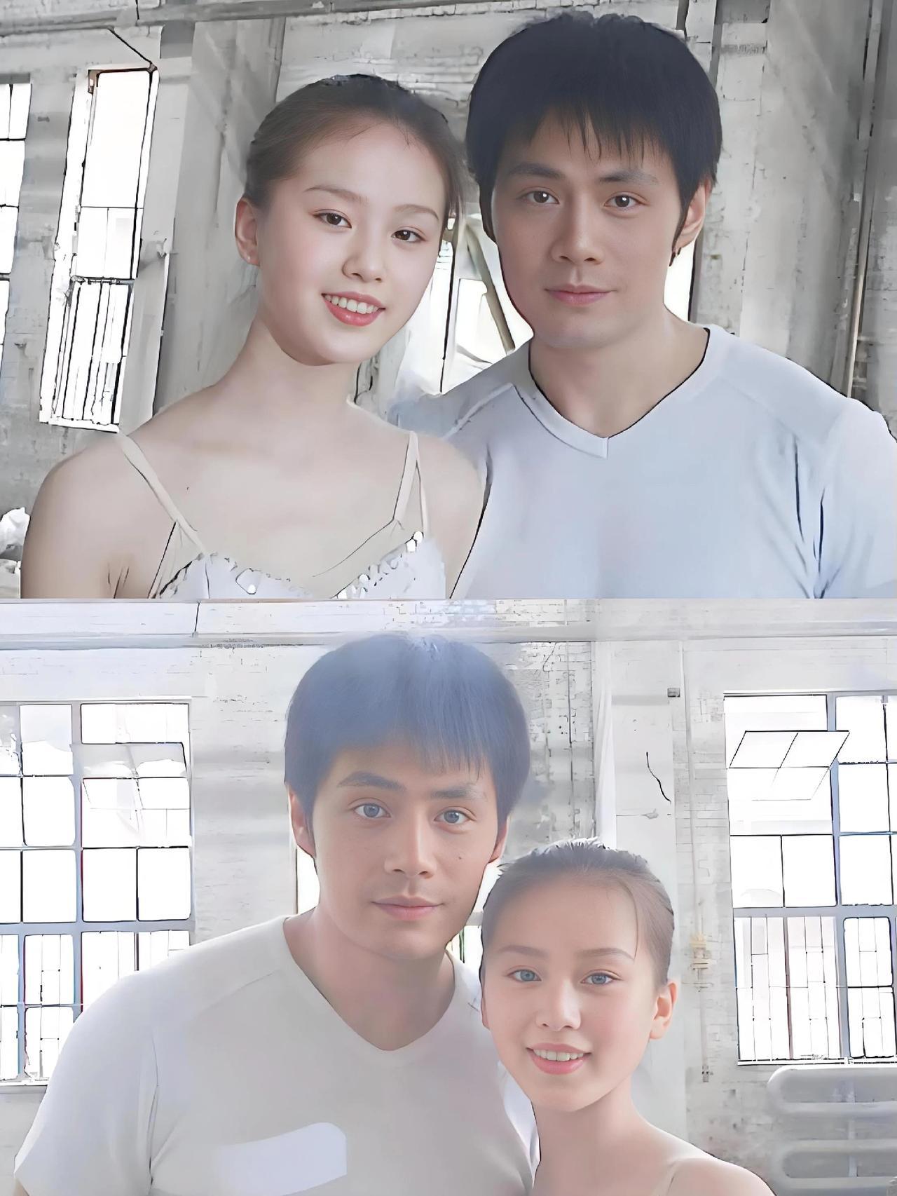 还记得2004年，17岁的刘诗诗和36岁的邵兵那张合影吗？

照片里，还未出道的