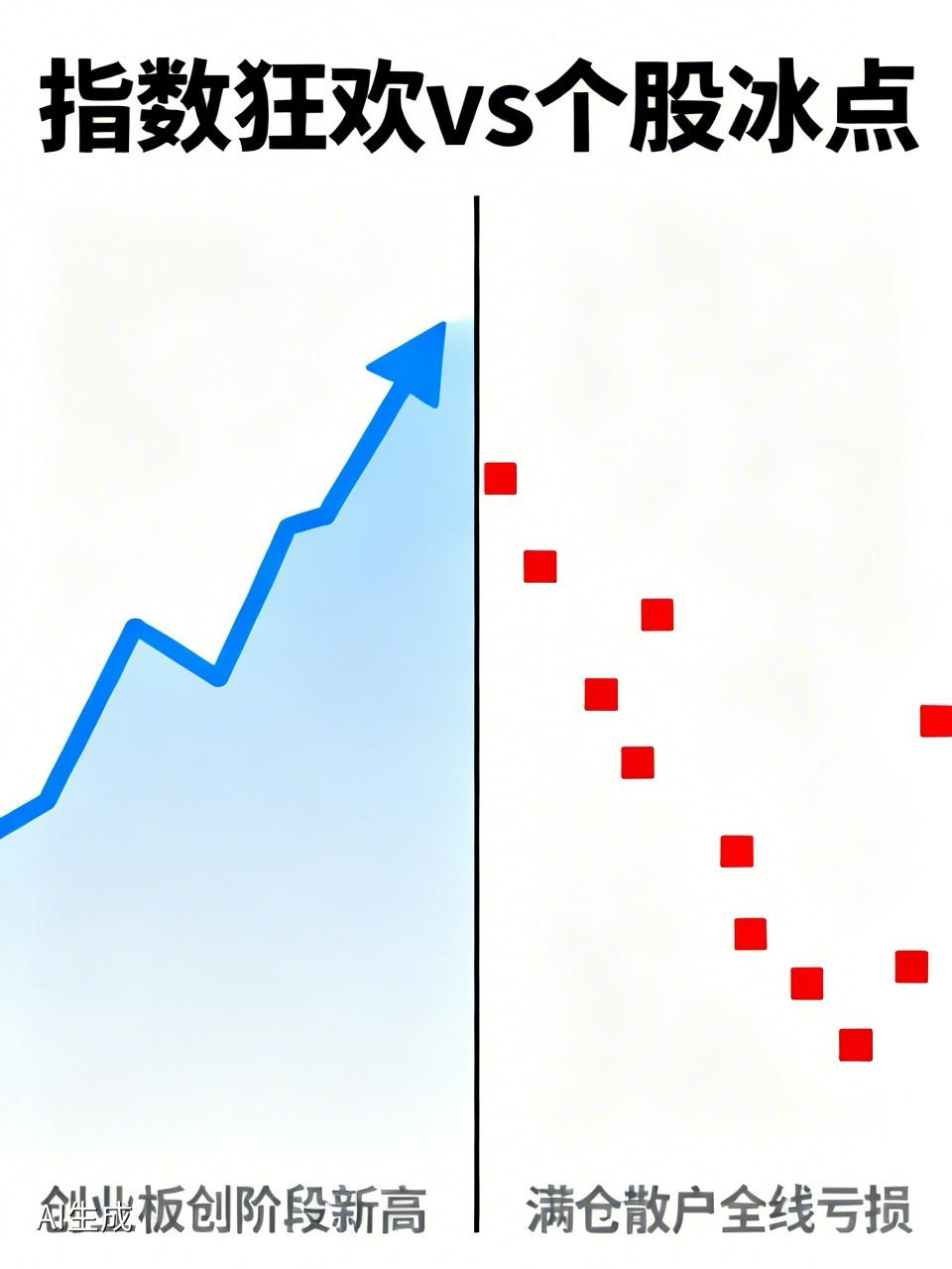 今天创业板再创阶段新高，满仓散户却全线亏麻！指数狂欢与个股冰点太扎心！

4月1
