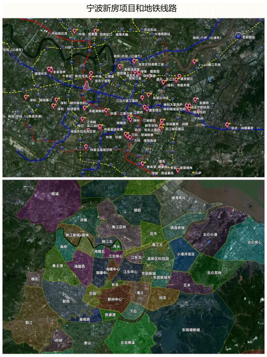 宁波市新房分布图及折扣