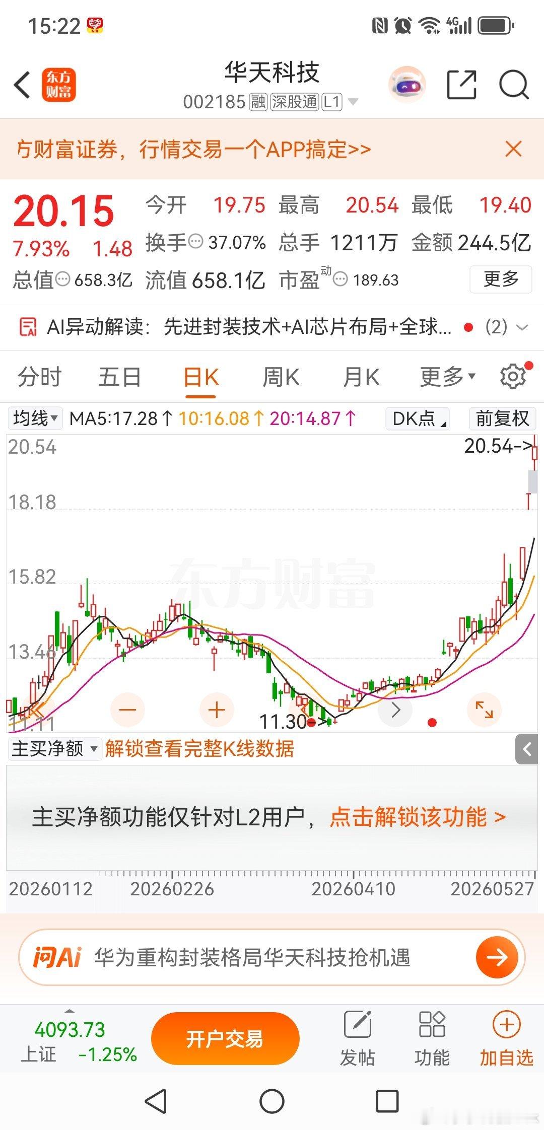 华天科技：蹭概念猛涨，30亿项目疑点重重，小心踩坑华天科技最近三天可是坐上了火箭