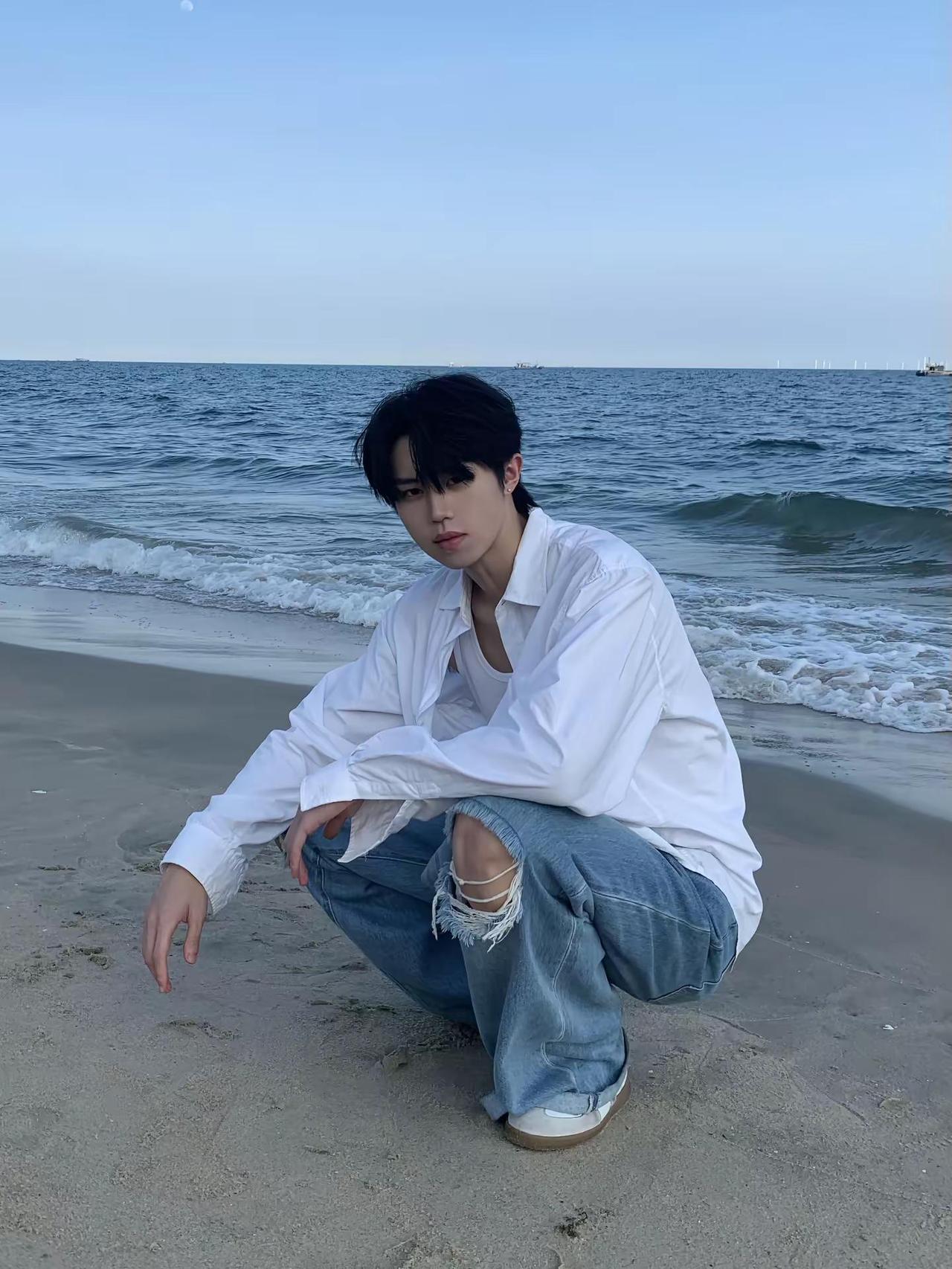 我不会怪你了 因为我来看海了海边 夏日 188