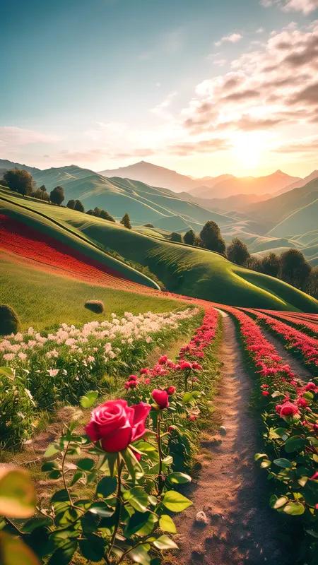 跋涉了很久才明白：抵达的不是山，是山的影子；追逐的不是月，是月落在水里的倒影。后