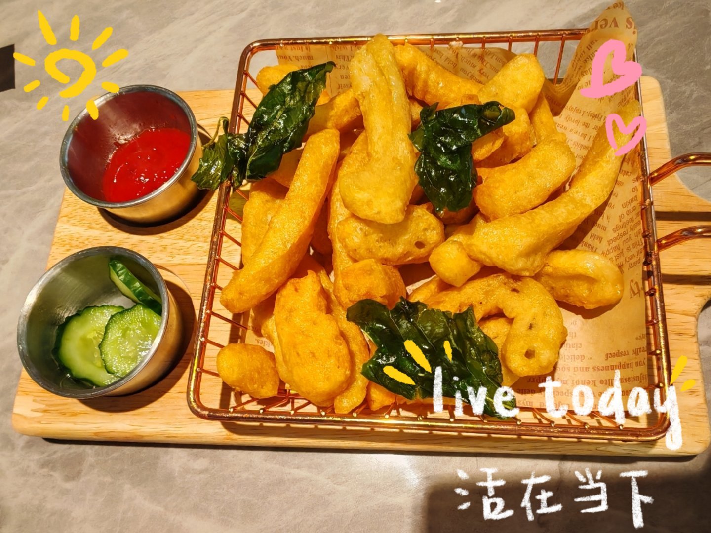 薯条西餐美食欧阳娜娜的1042