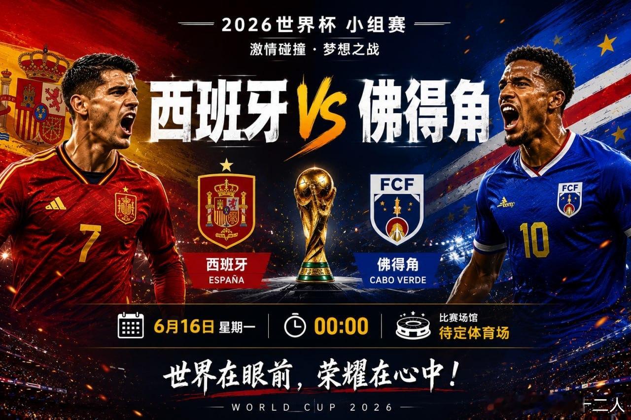 西班牙vs佛得角 西班牙🇪🇸 VS 佛得角 🇨🇻今晚这么看👇西班牙整体