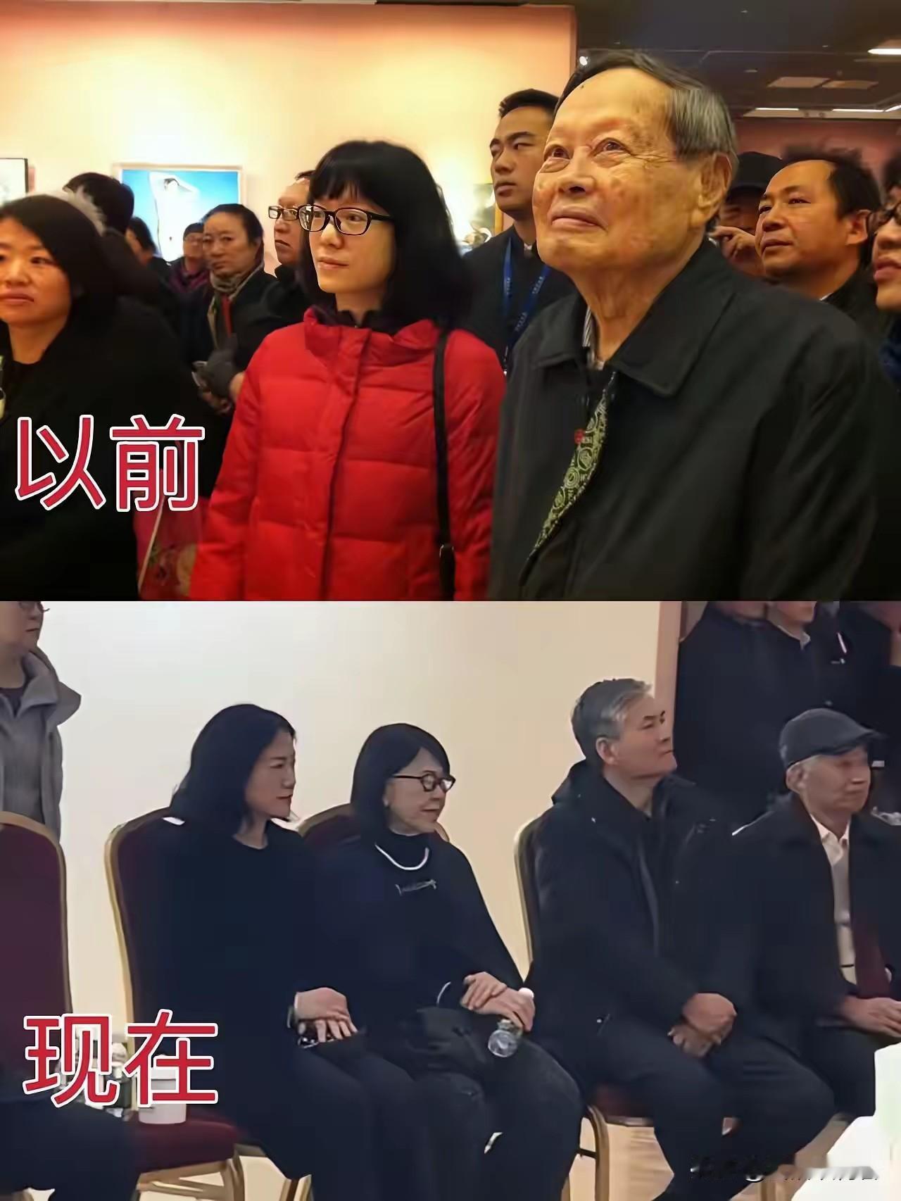 翁帆最近和她妈妈去了场画展。这本来就是她和杨振宁以前常一起做的事。现在杨先生走了