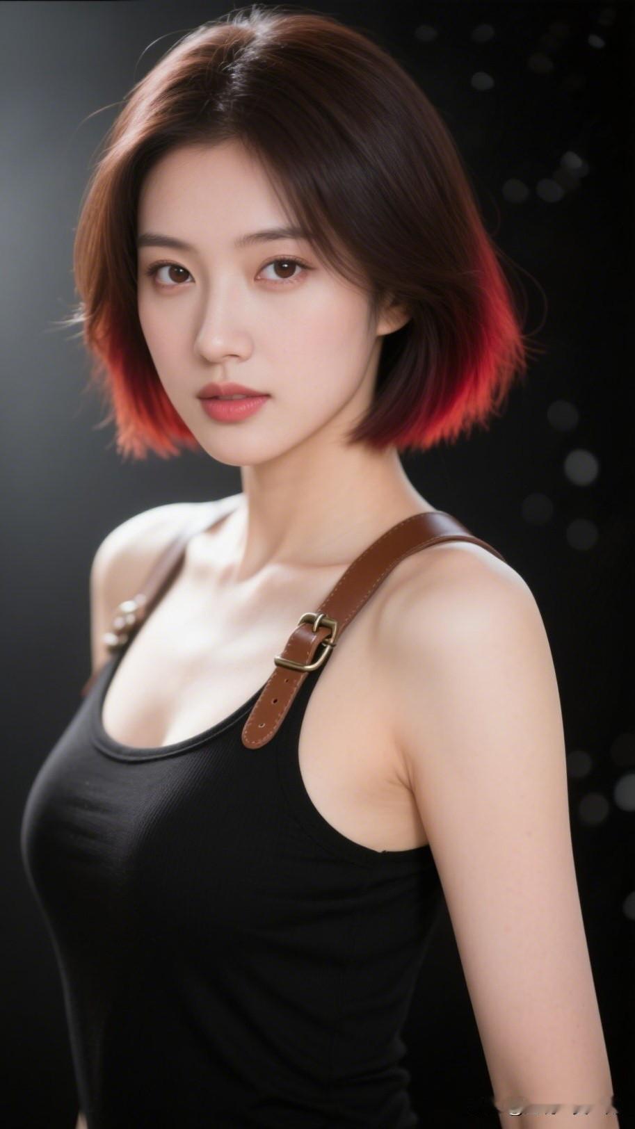 红发少女，黑衣性感，时尚大片，美不胜收！有哪些美女让人过目难忘？