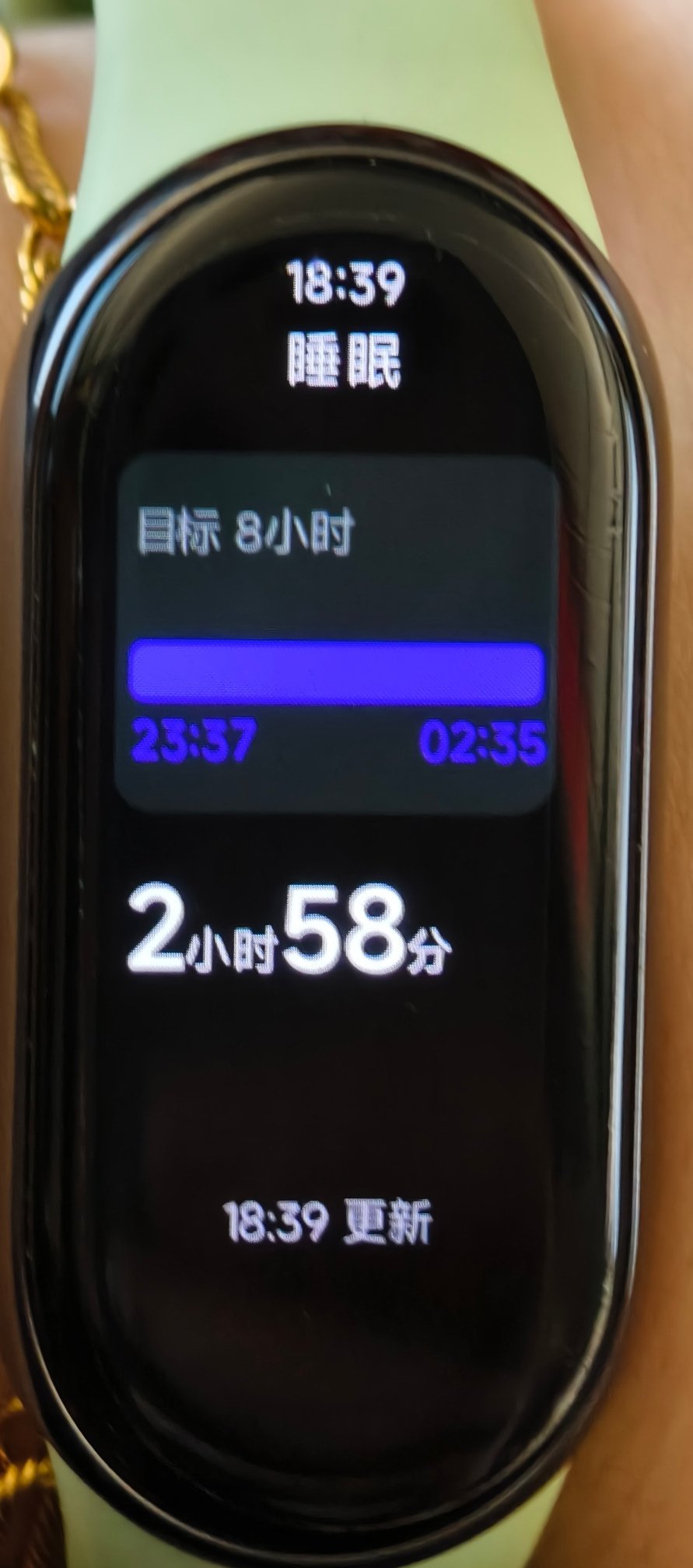 本人的睡眠状态… 