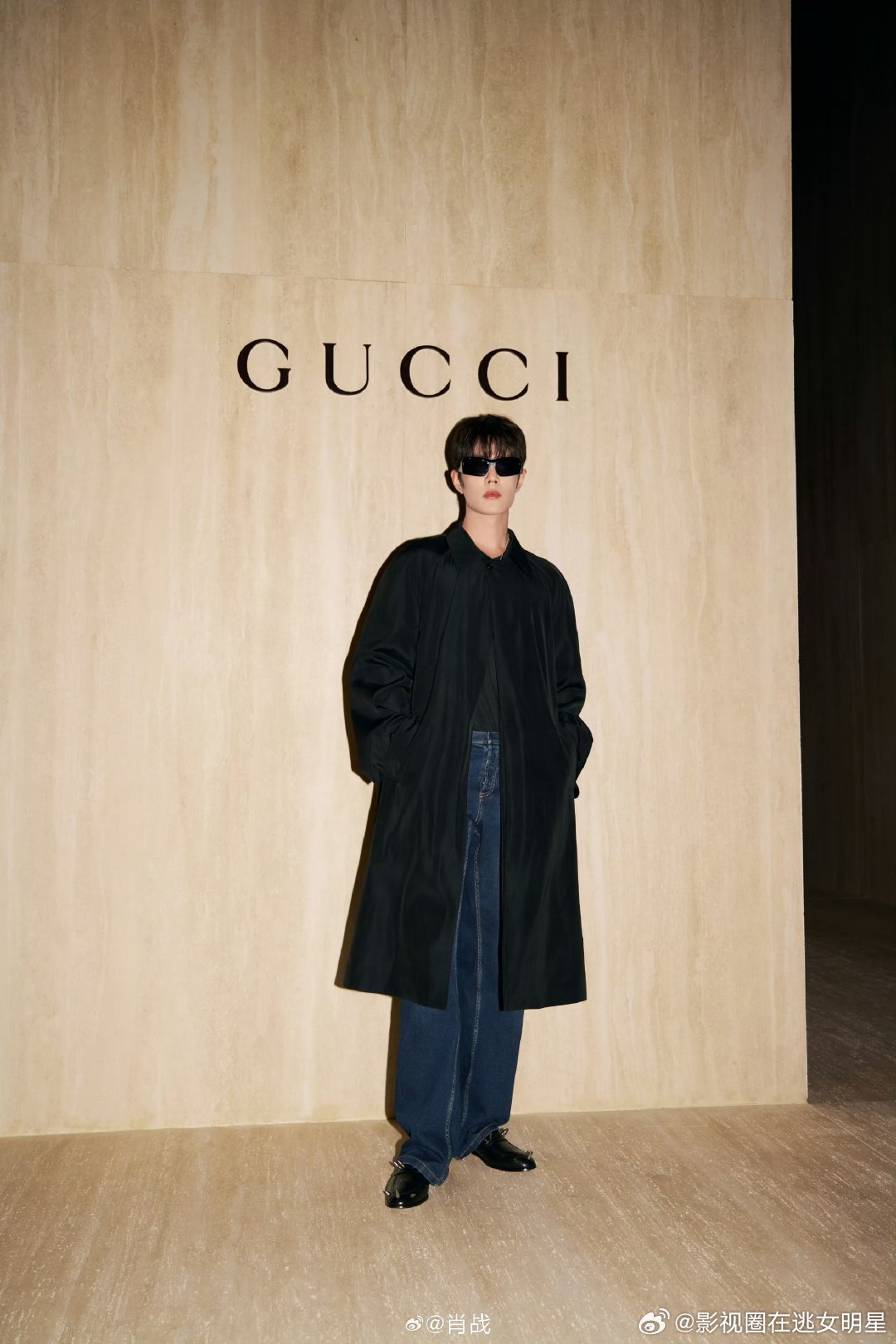 肖战晒GUCCI秀场图肖战晒米兰秀场图肖战晒米兰秀场图 