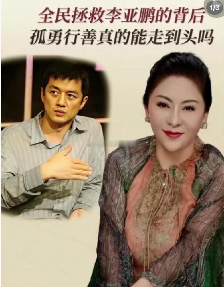 向太喊话李亚鹏放过自己向太喊话李亚鹏“放过自己”，一语道破公益困局。李亚鹏十八年