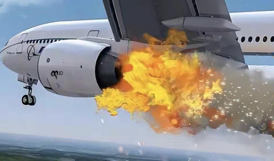 1月23日俄航一架波音757飞经中国上空时右发故障，挂出最高级7700紧急代码，