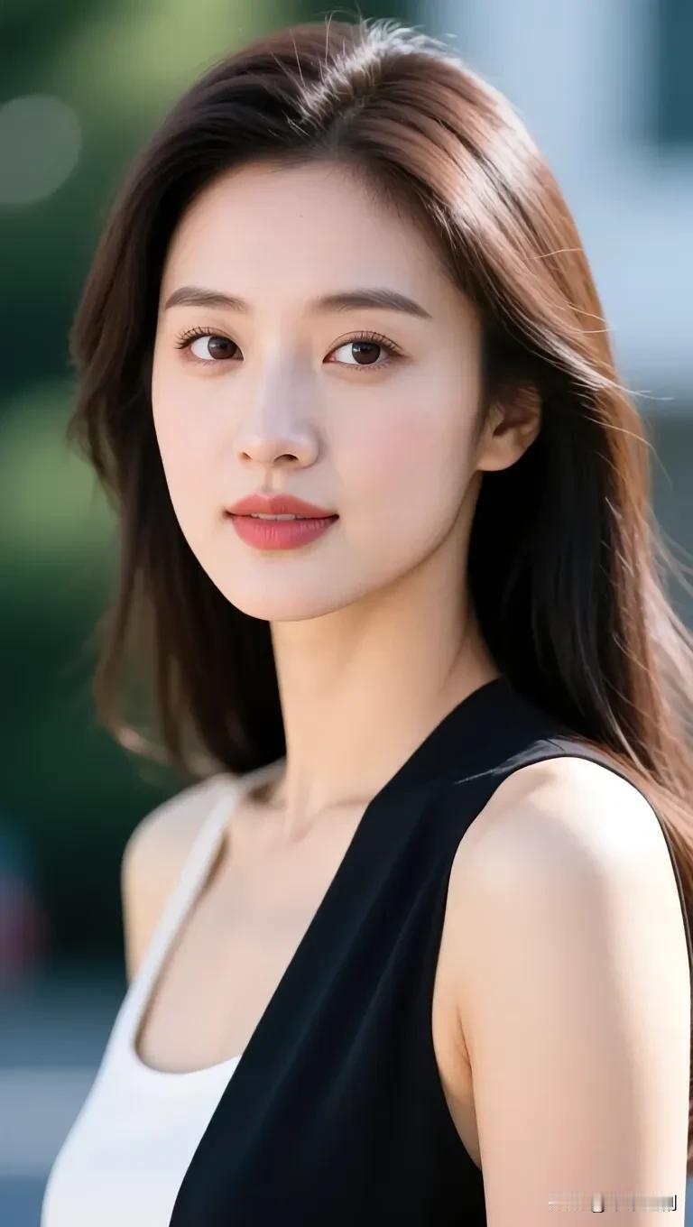 风掠过发梢，是属于夏日的清爽与明亮。
温柔长发人像 温柔气质人像