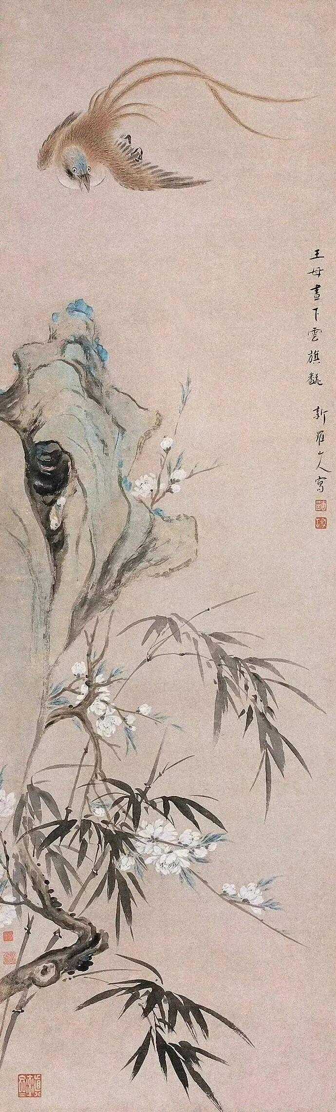 华喦工画，善书，能诗，时称“三绝”，是清代“康乾盛世”享有很高声誉的绘画大家，扬