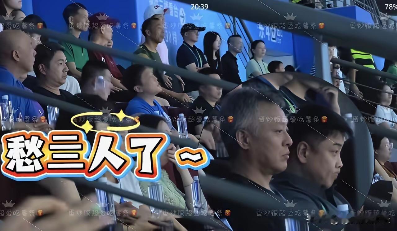 王皓指导无奈看天，
两个主席一脸无奈，主管教练神色各异，
这是林诗栋/温瑞博输给