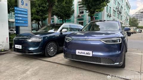 即使是和大哥问界M9并排停在一起，全新问界M7气场也不输【来自懂车帝车友圈】