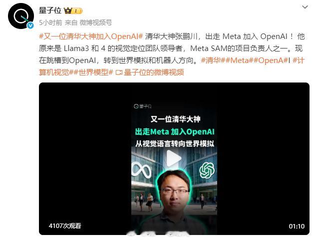 最近，OpenAI 人才动态异常吸睛：🔹 以网络恶搞项目走红的“硅谷弄臣”Ri