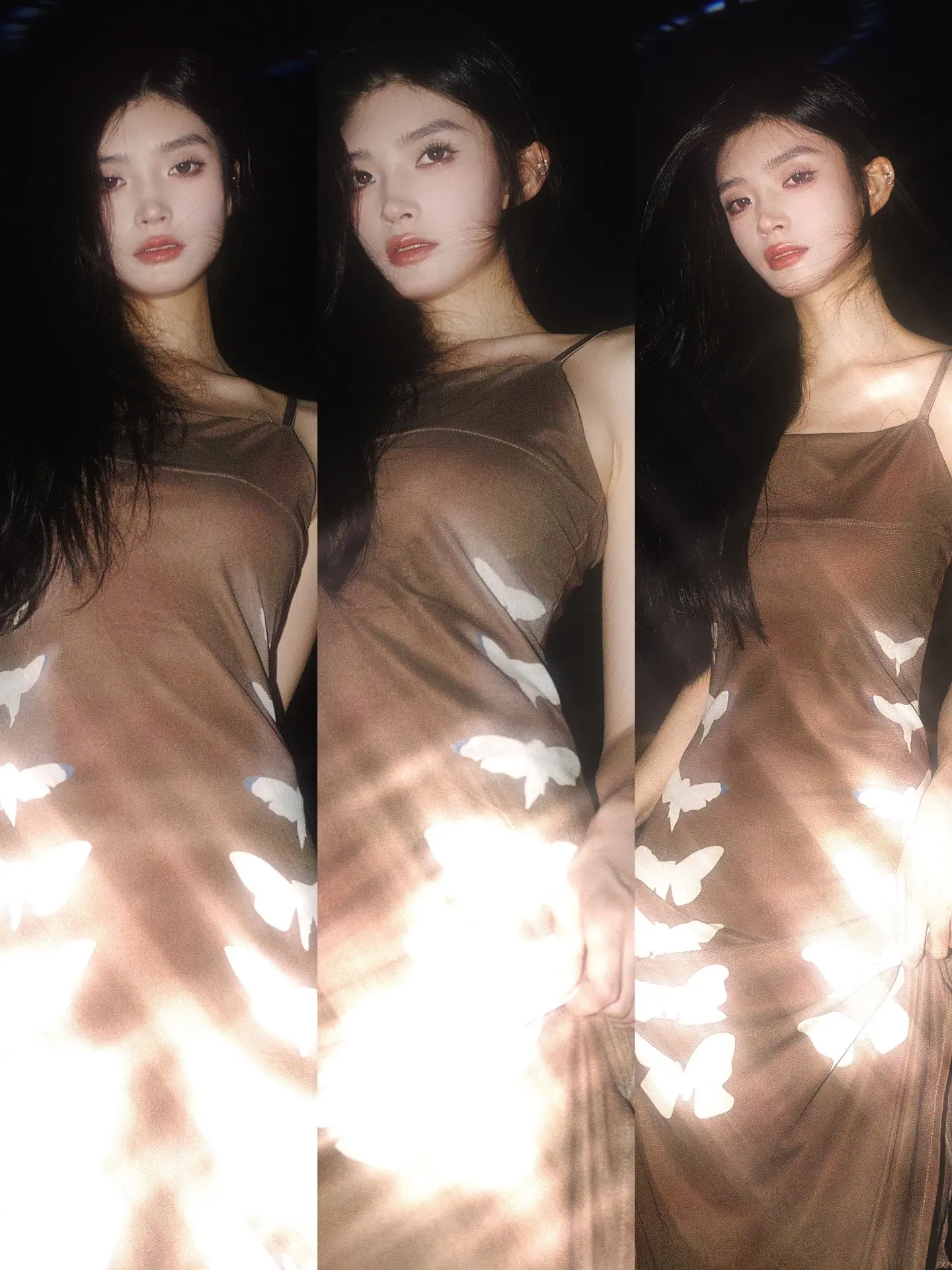 我身上的蝴蝶。没有一只代表你 她们都来自黑夜与哭泣 MODEL