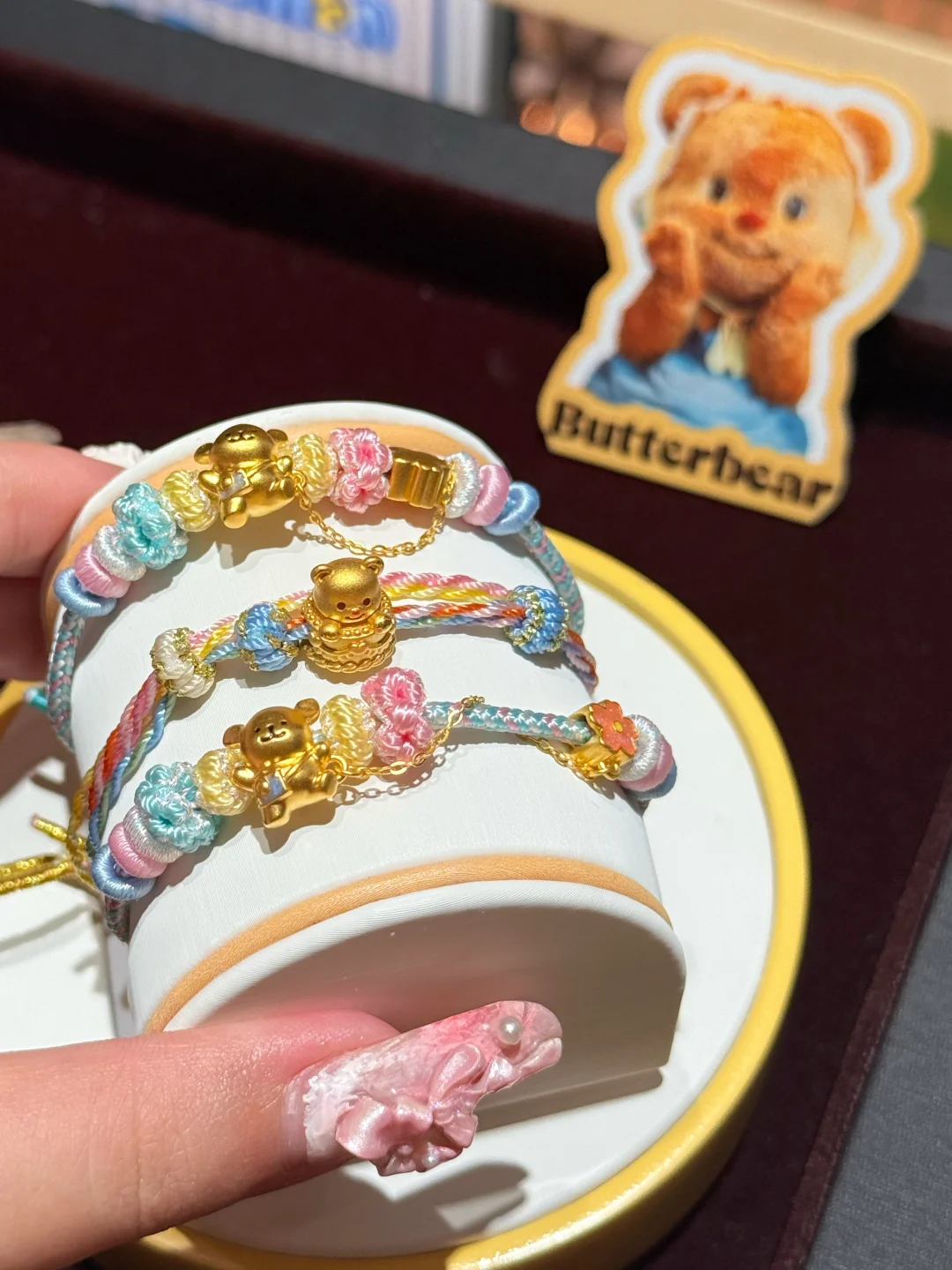 爱我老己‼️新年要送自己黄金版黄油小熊!!!