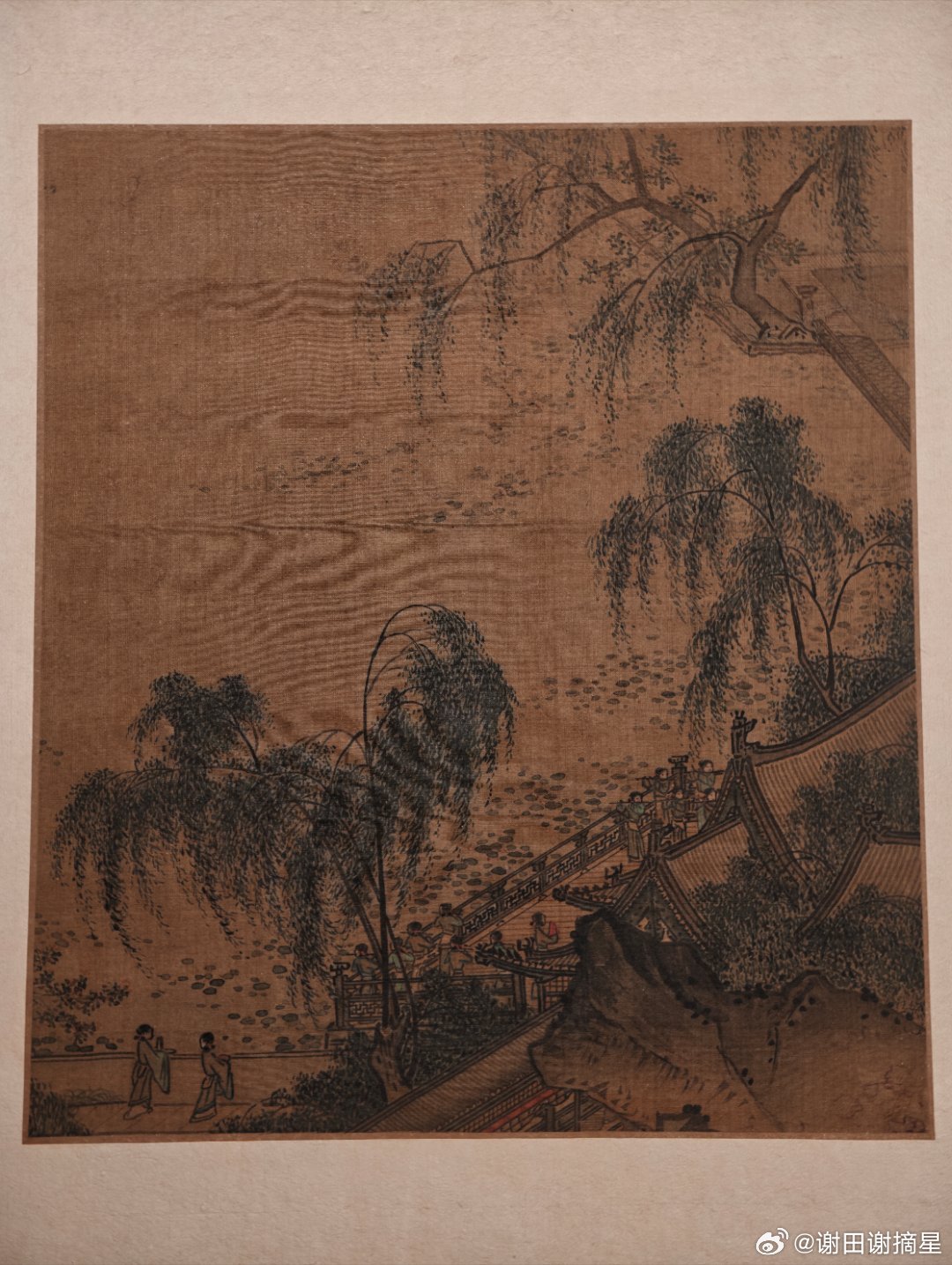 宋元名迹，上海博物馆东馆书画展第三期。南宋/金 歌乐图南宋 秋庭乳犬图南宋 江妃