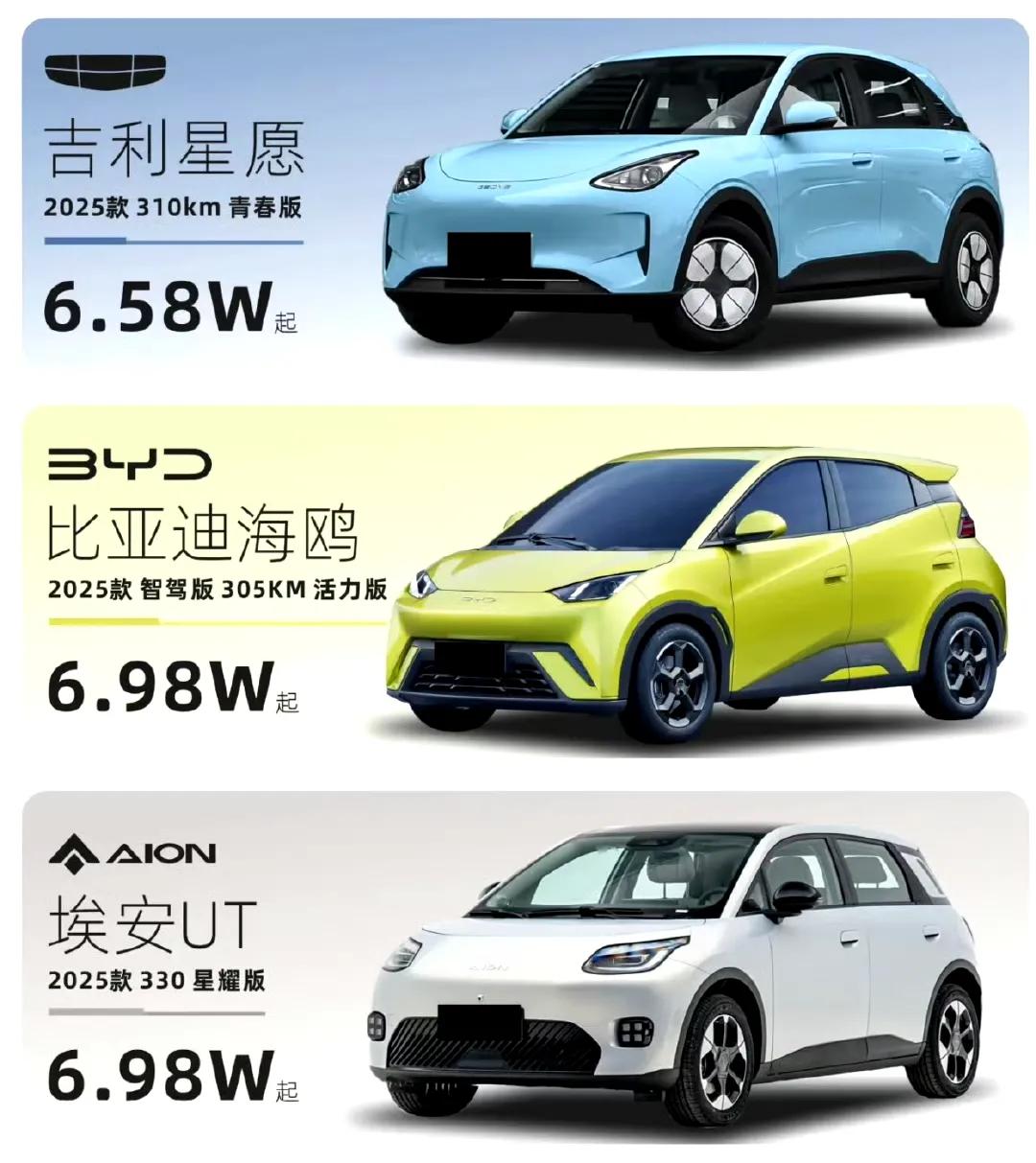 网友：如果是你，会选哪辆车呢？
