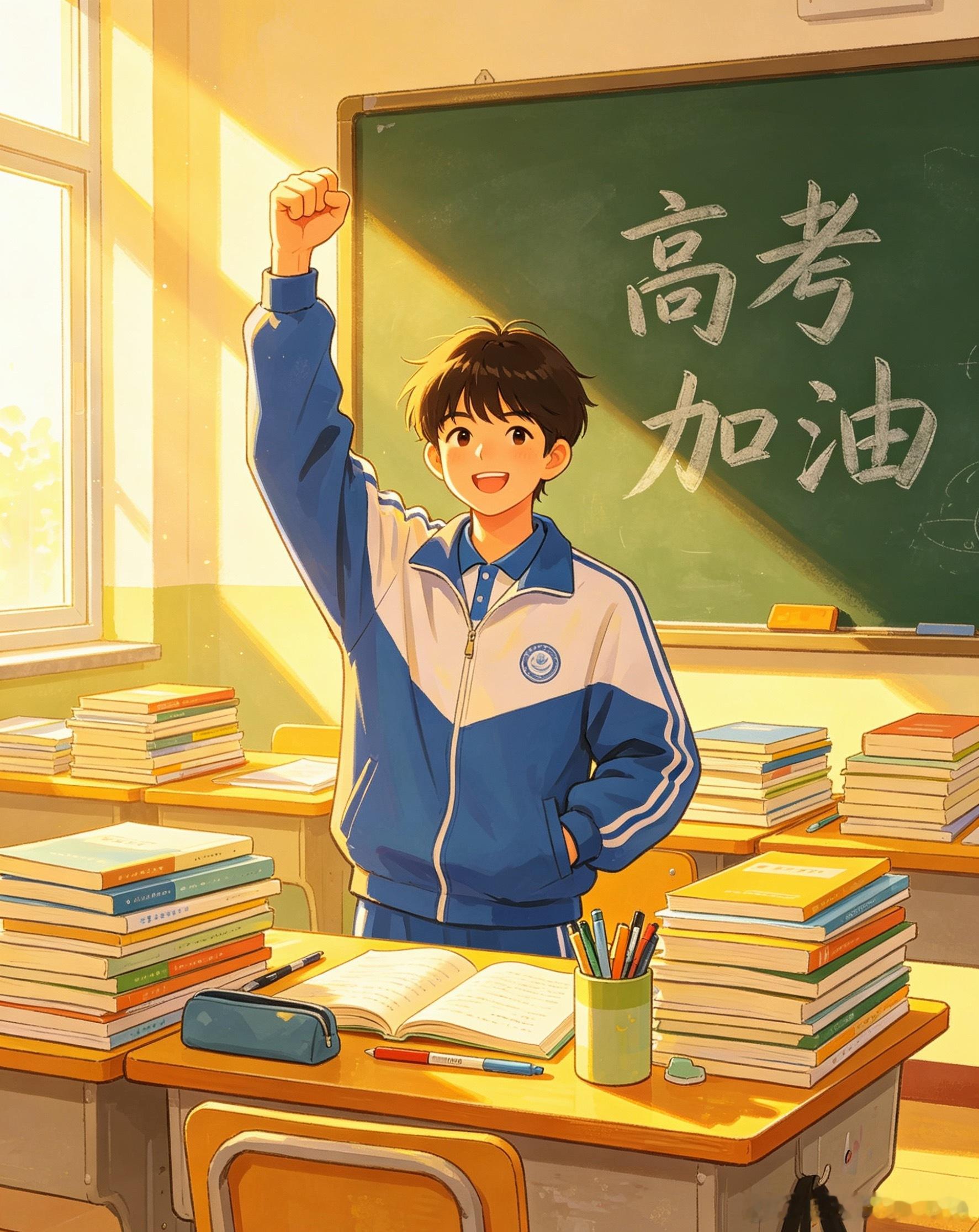 还有5天高考高考加油…人生新篇章… 