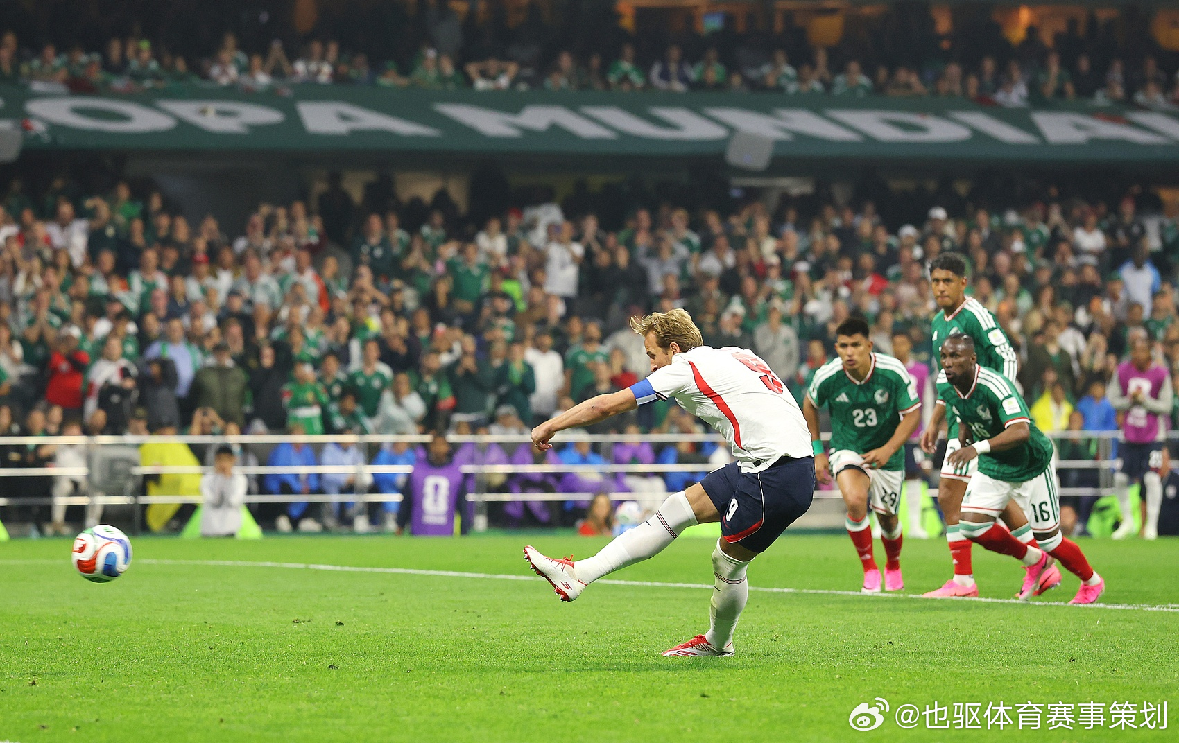 7月6日讯 英格兰在本场世界杯3-2领先墨西哥，英格兰和墨西哥各自送点。数据统计