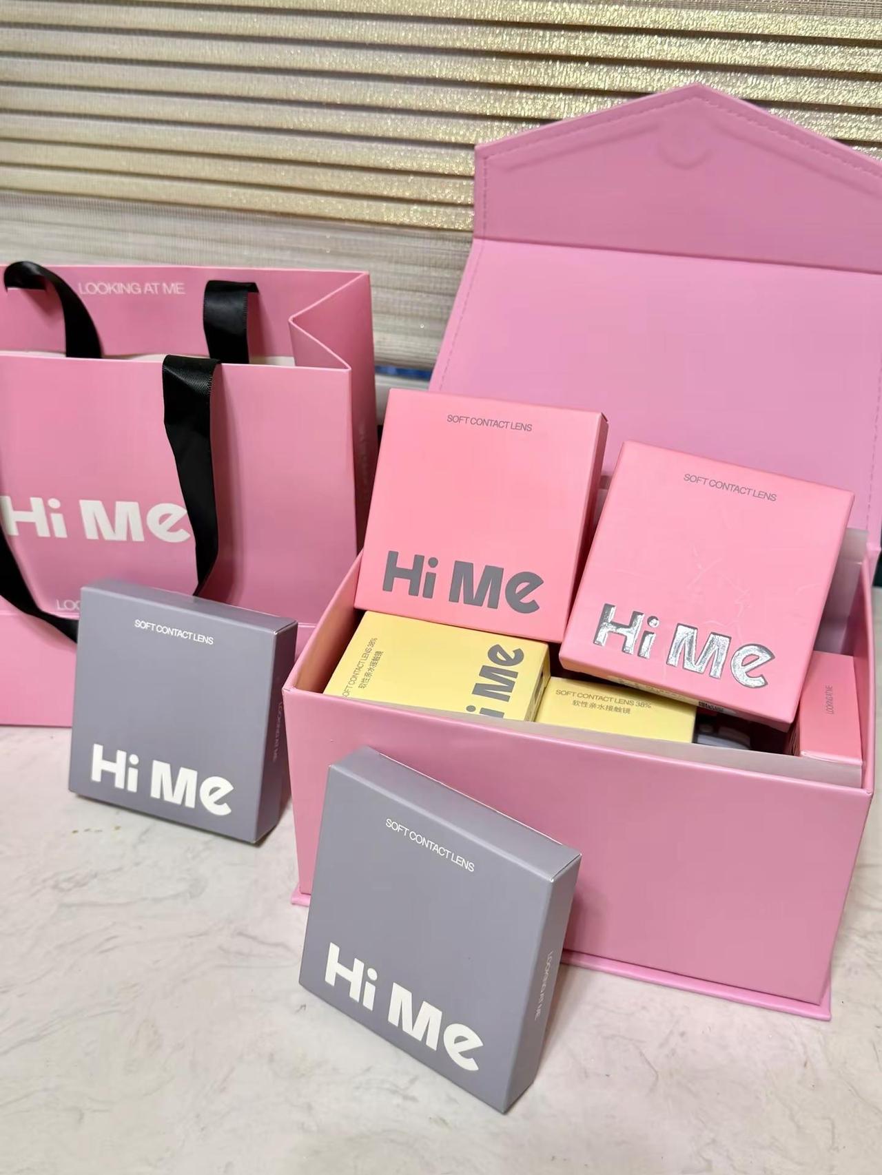 你说戴美瞳伤眼睛却总有人费尽心思给你买最贵最好的hime美瞳