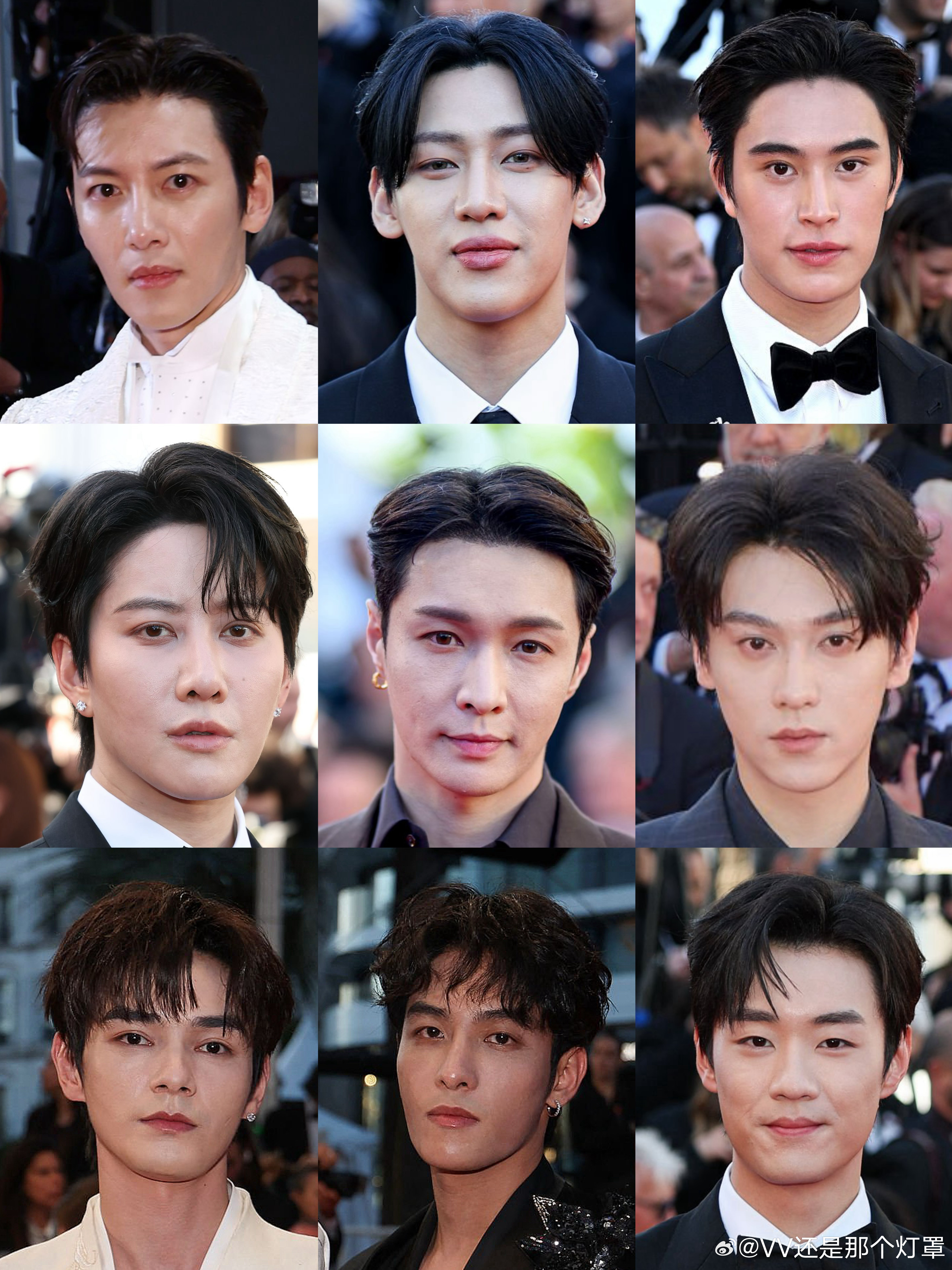 戛纳电影节目前出现的亚洲男明星面孔合集👇 