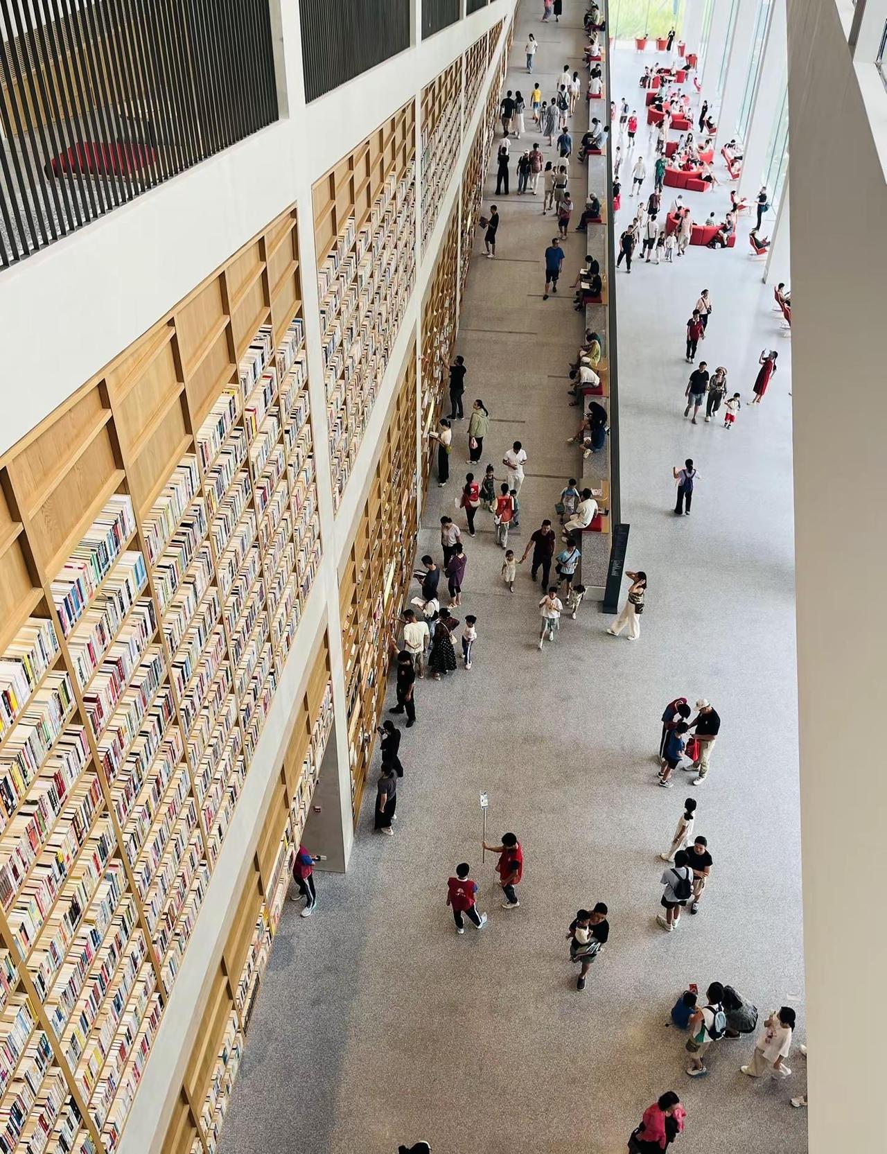 真“豪”✨深圳又多了一个大型图书馆📚 龙华区图书馆8.22开馆今天8.23号我