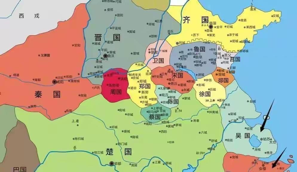 莒国，都城在今天日照莒县，是春秋时期山东东南部最强盛的东夷古国，己姓，源自上古少
