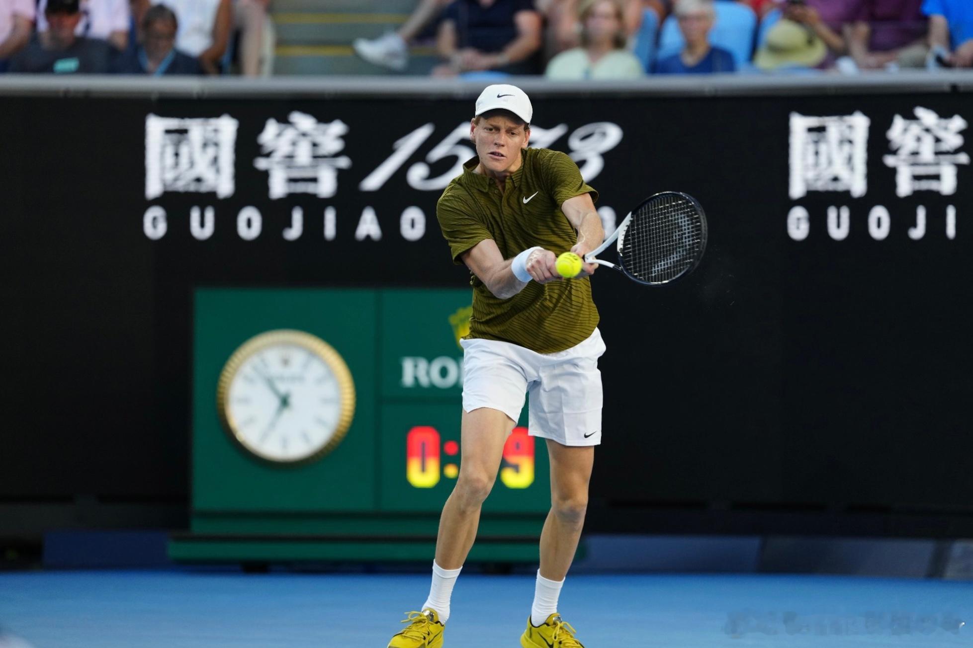 🔵澳网2026 男单1/4决赛✅【2】🇮🇹辛纳6-3/6-4/6-4击败?