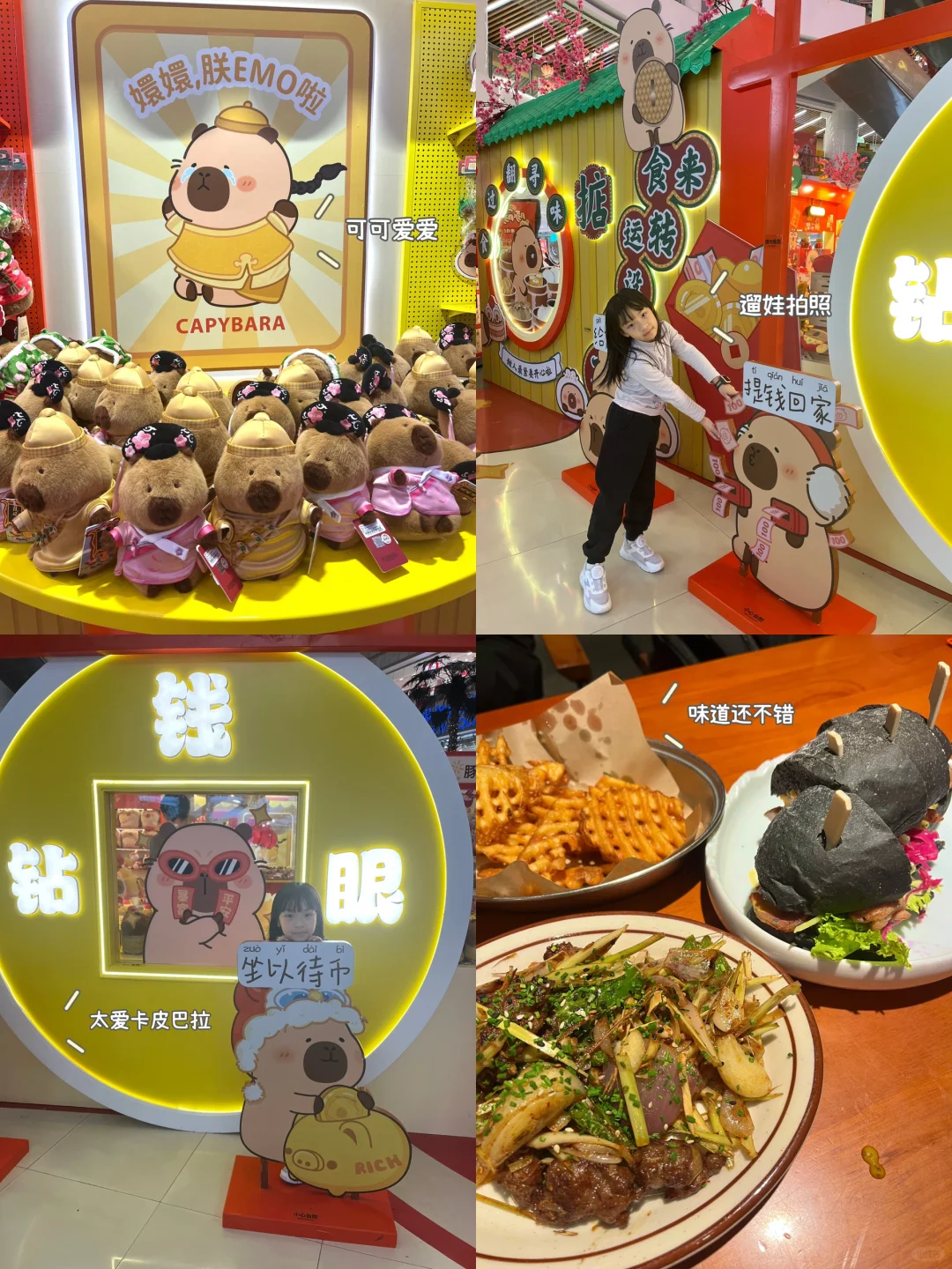 卡皮巴拉新年快闪，遛娃日常~