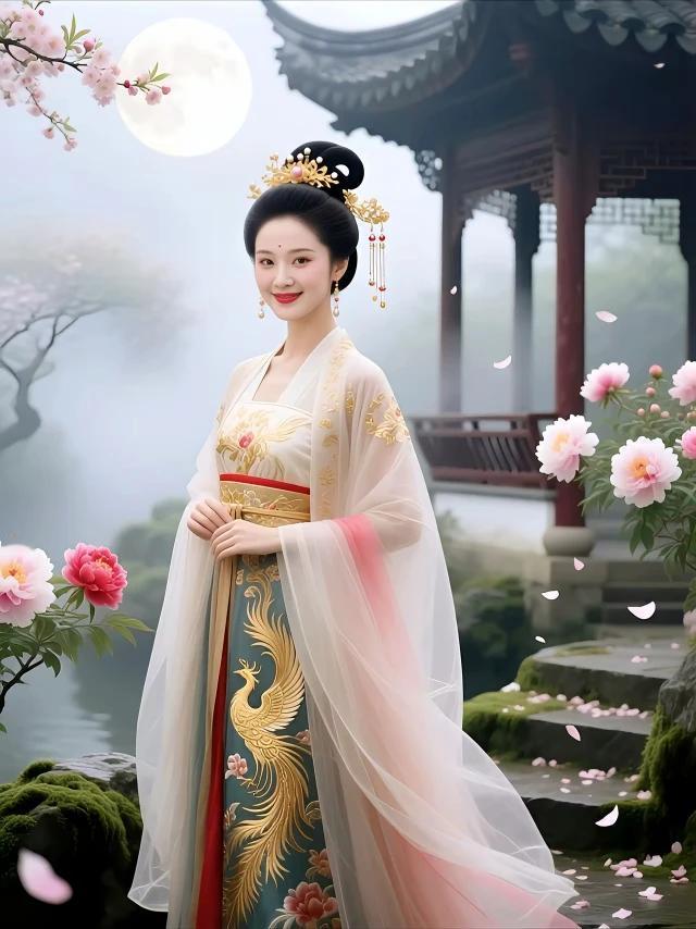 上联：清风柔雨荷花俏
下联：白絮凝霜红梅傲