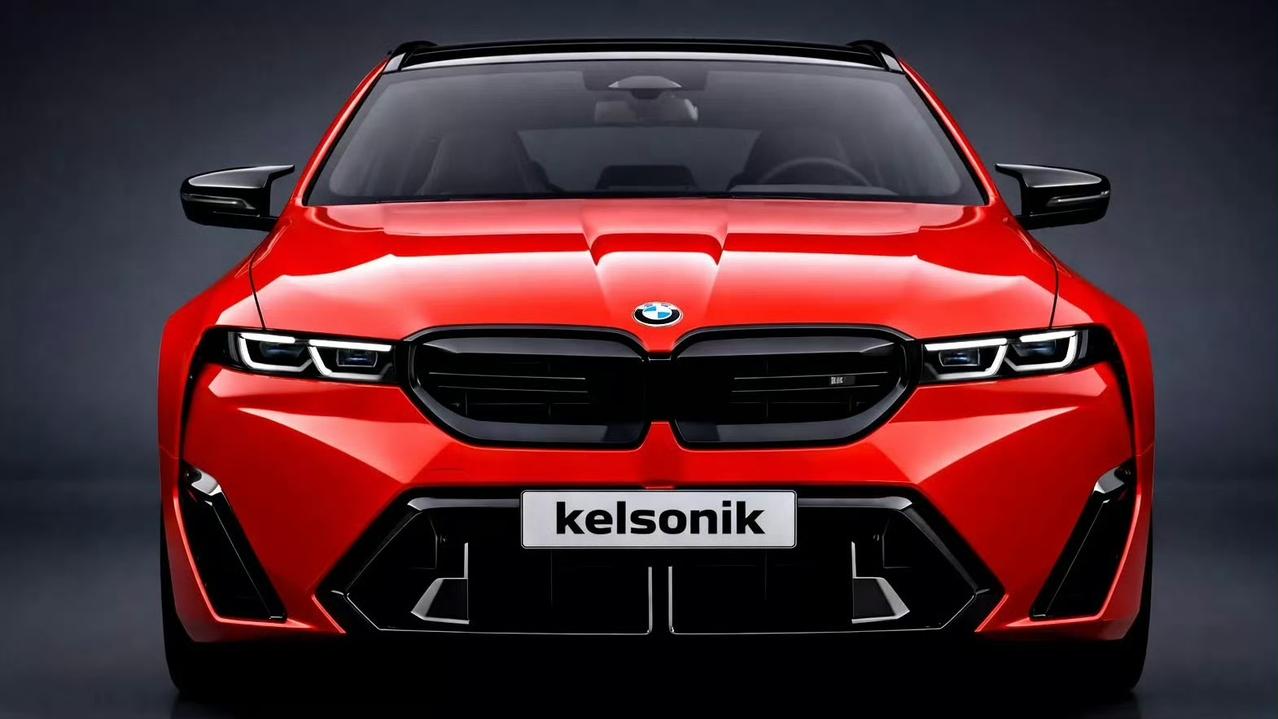 外媒预测的新一代宝马M5旅行版效果图确实有意思。宝马M5旅行版历史上露面次数不多