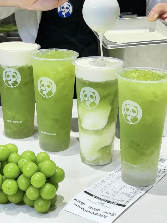青提茉莉回归！！茶百道这杯我的白月光！