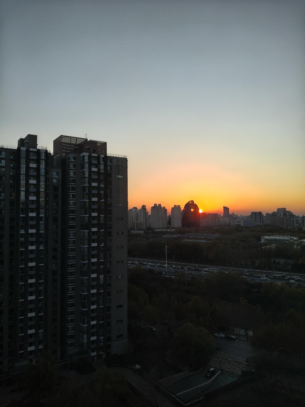 晒图笔记大赛落日余晖