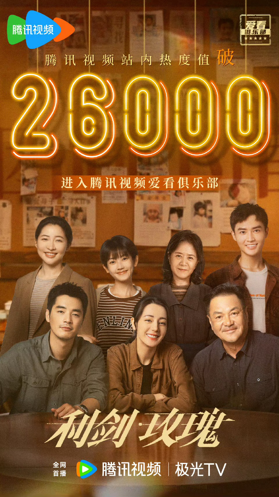 利剑玫瑰热度破26000了，实时酷云破2.28 ，小玫瑰太牛了[憧憬]迪丽热巴利